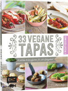 Buchcover "33 vegane Tapas"