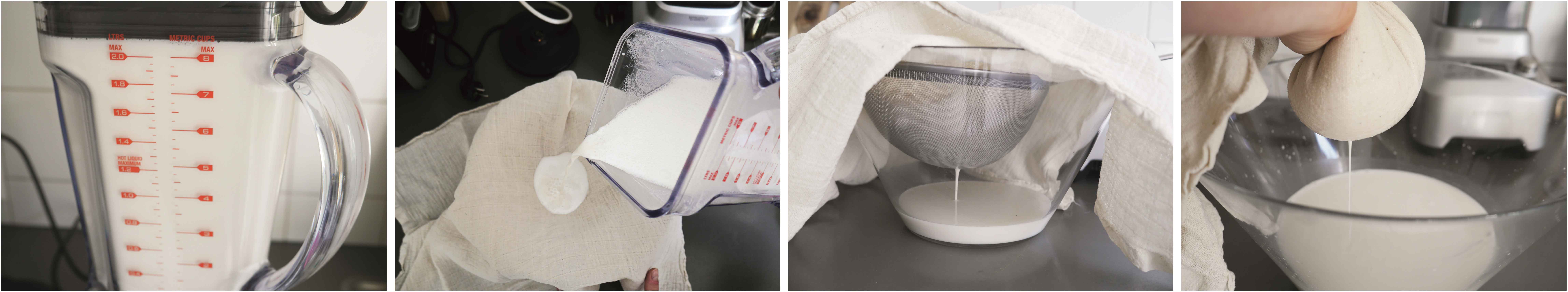 Cashewmilch leicht selbst herstellen.